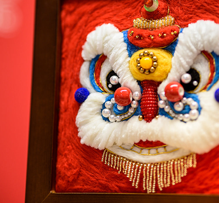Lion Dance Needle Felting Kit