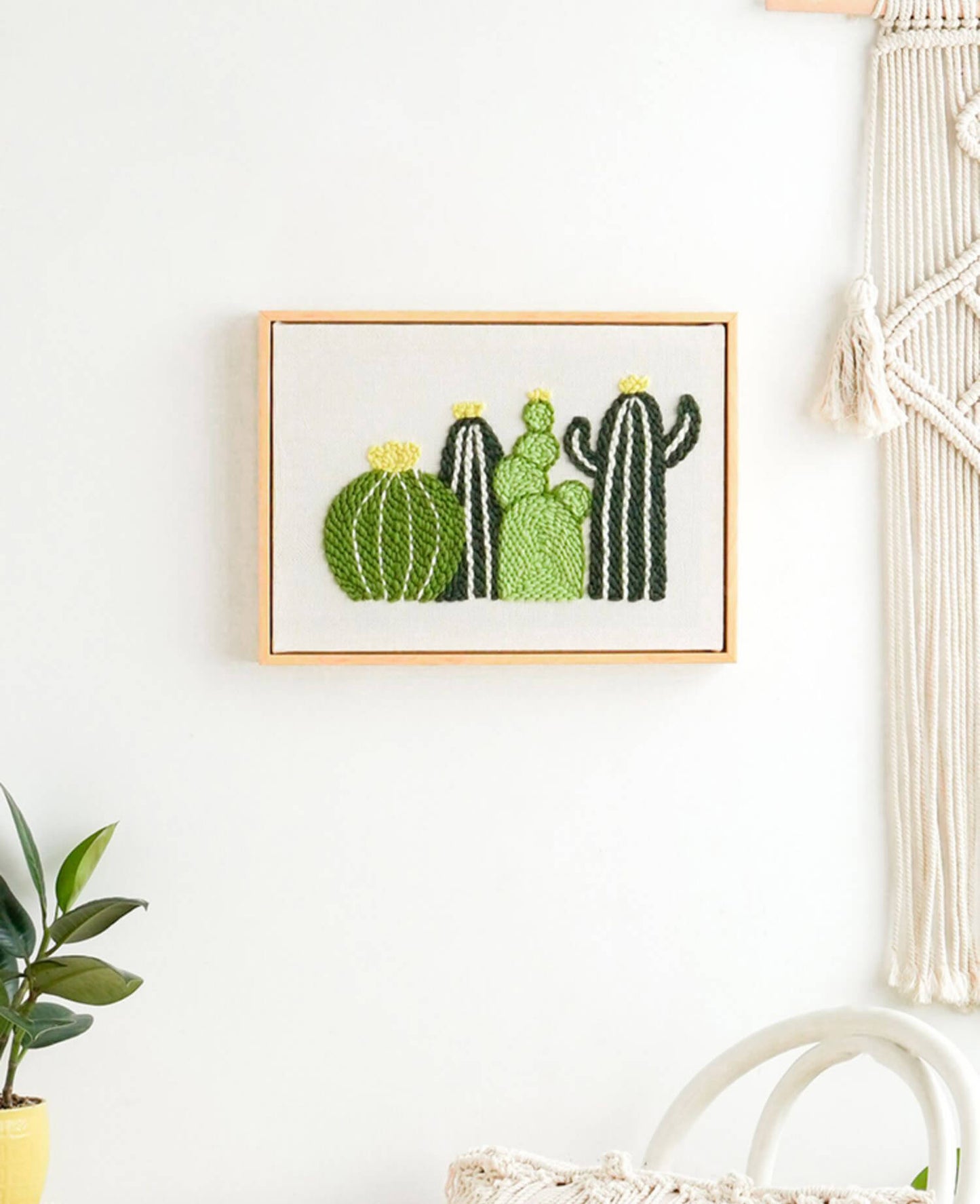 Cactus Punch Needle Kit