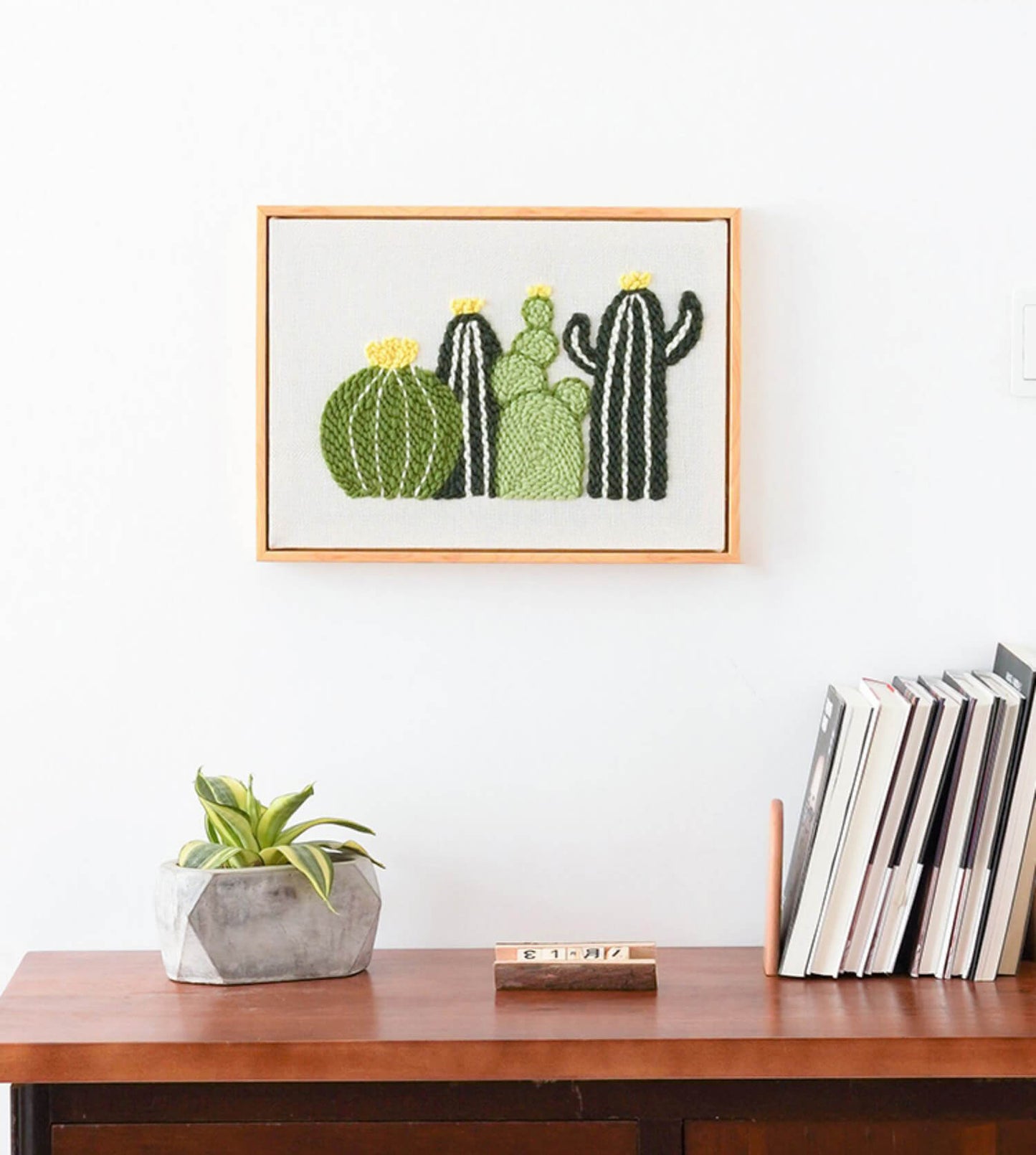 Cactus Punch Needle Kit