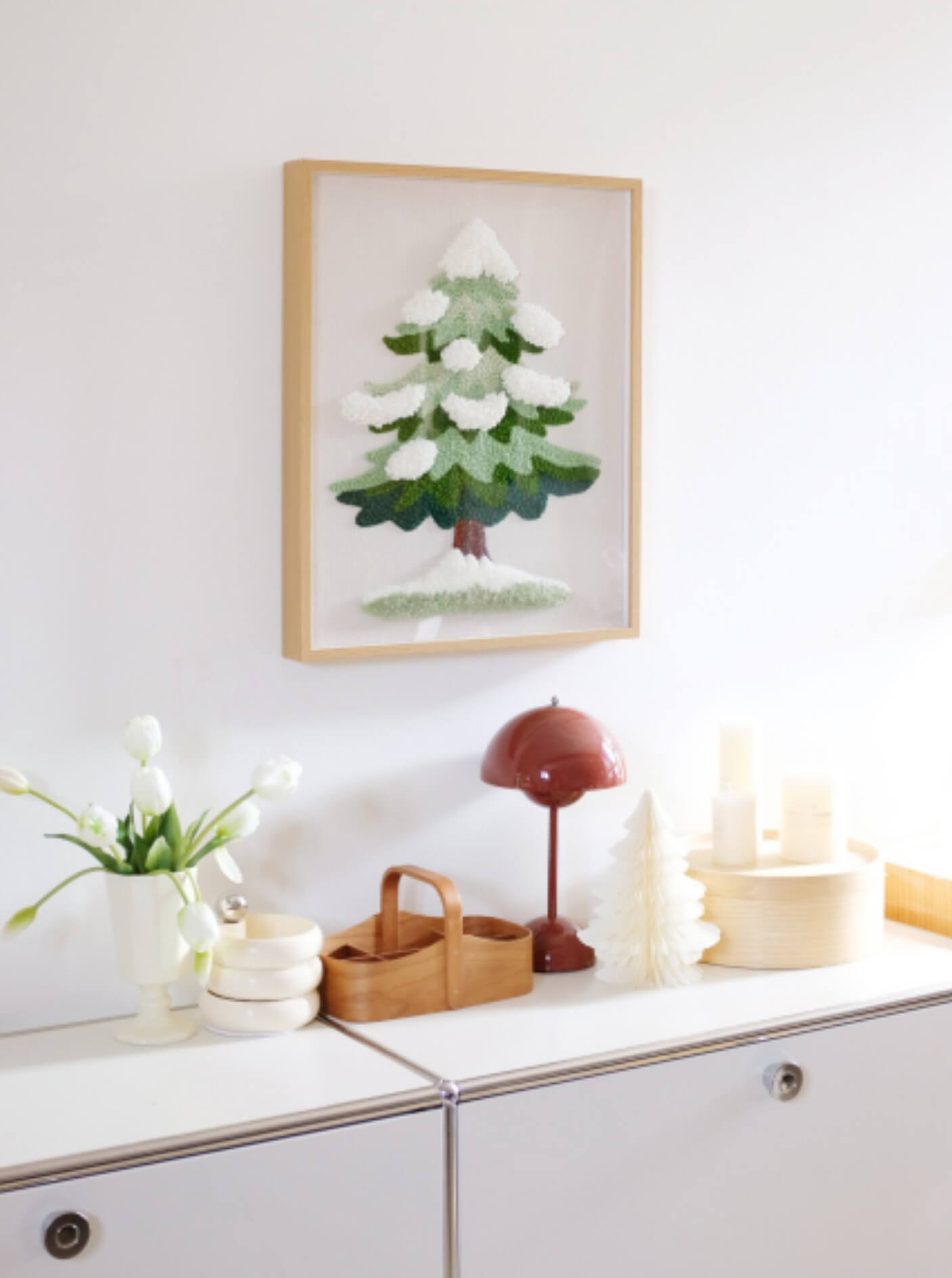 Festive Christmas Tree Punch Needle Kit