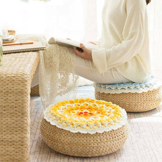 Mandala Crochet Seat Cushion Kit