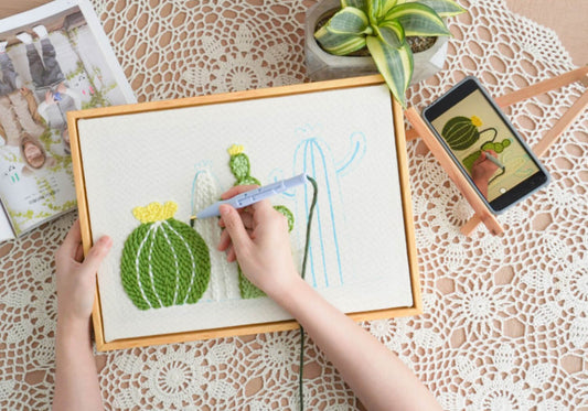 Cactus Punch Needle Kit