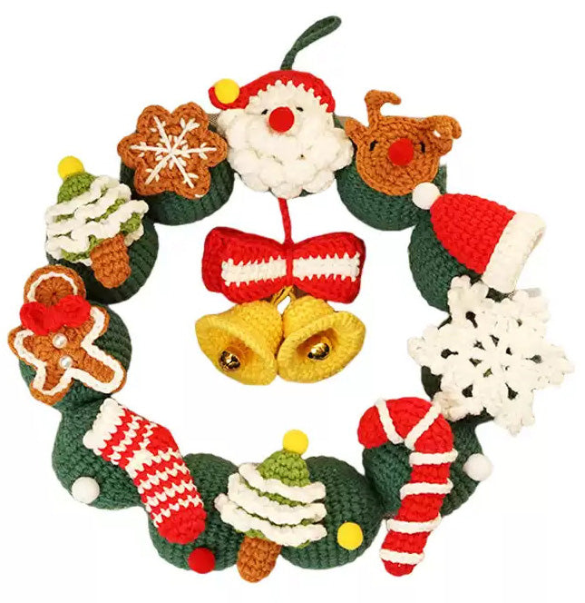 Christmas Wreath Crochet Kit