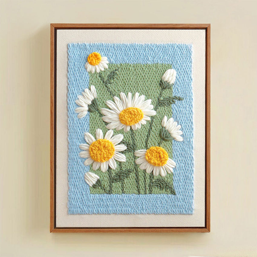 Daisy Flower Punch Needle Kit