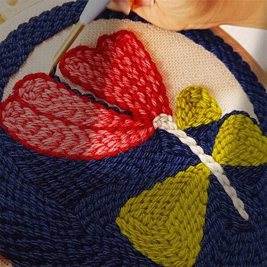 Punch Needle Kits for Beginners & Embroidery Art | Paint With Yarn