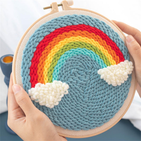 Rainbow Punch Needle Kit