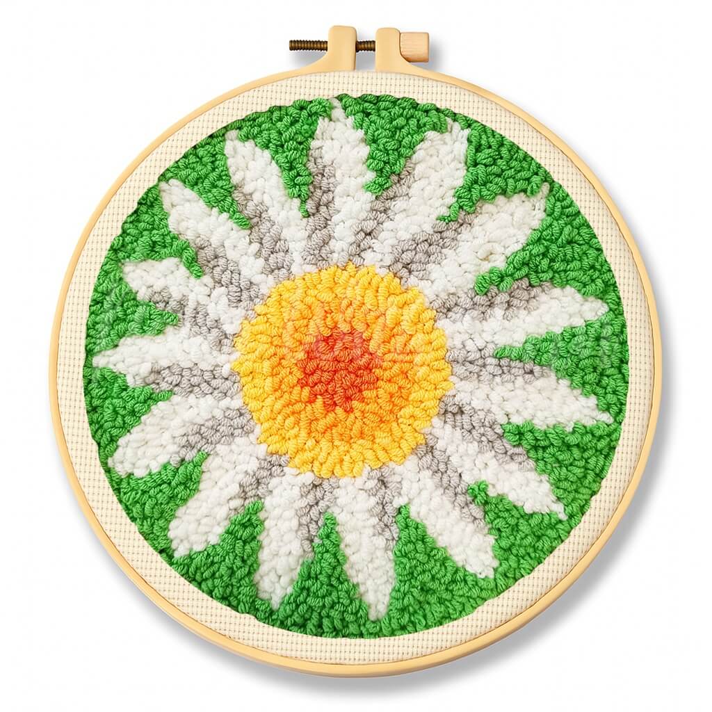Sunny Daisy Punch Needle Kit