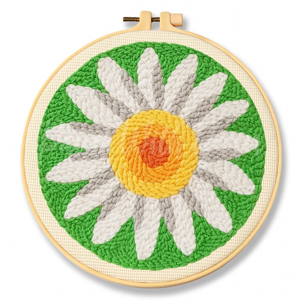 Sunny Daisy Punch Needle Kit